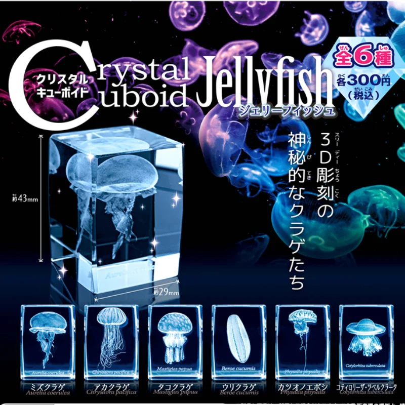 Aquarium Fish Japan - 日本のゴラシオンフィギュア,3Dクリスタル,岩の鯉の水槽,かわいいカプセル,アニメの装飾ギフト