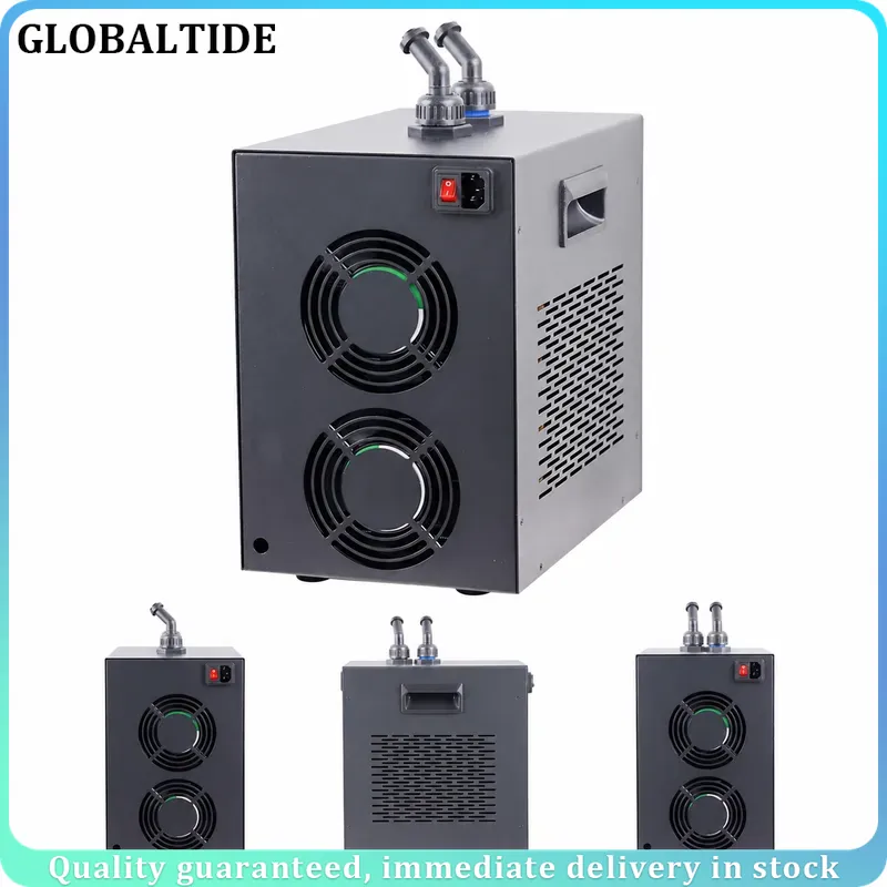 Aquarium Fish Cold Water - 160L水槽用チラー、魚タンク水冷式コンプレッサー冷蔵庫、淡水・海水用、省電力冷却システム