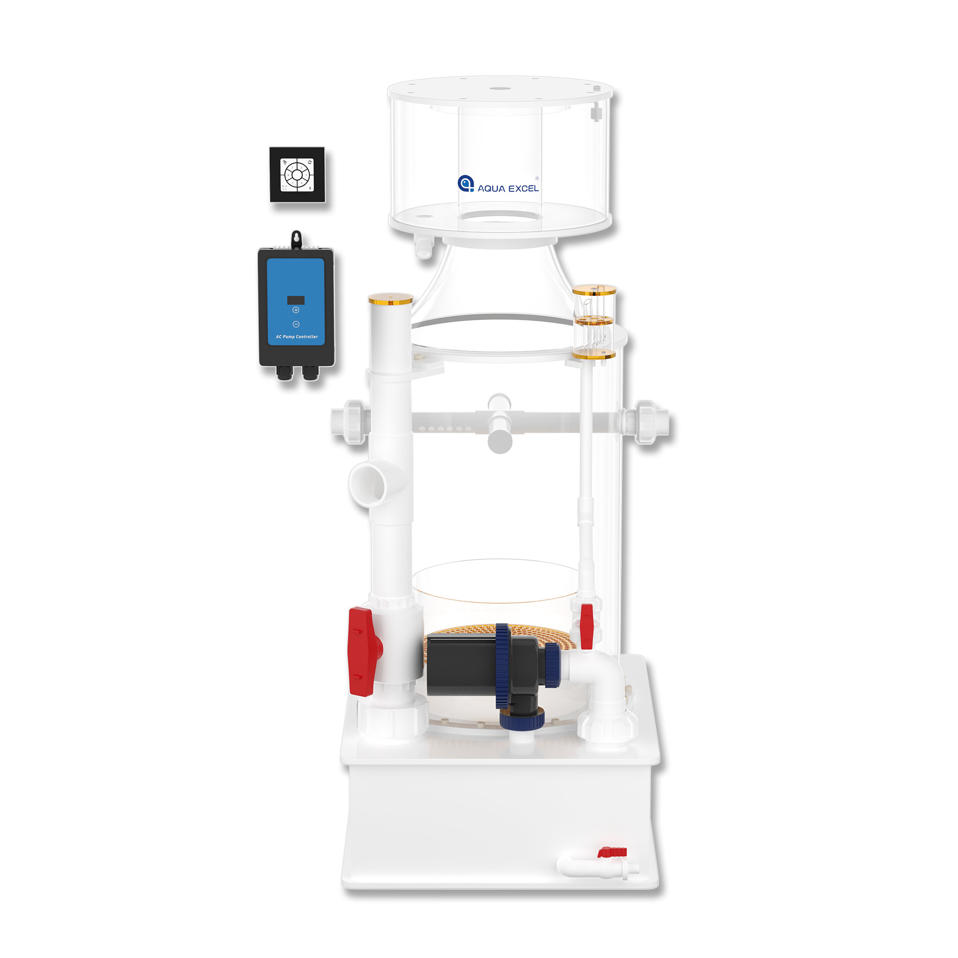 Protein Skimmer Reef - AE-SK400D 最新型耐久性省エネ大型プロテインスキマー（ACポンプ付き）リーフタンクおよび水槽用