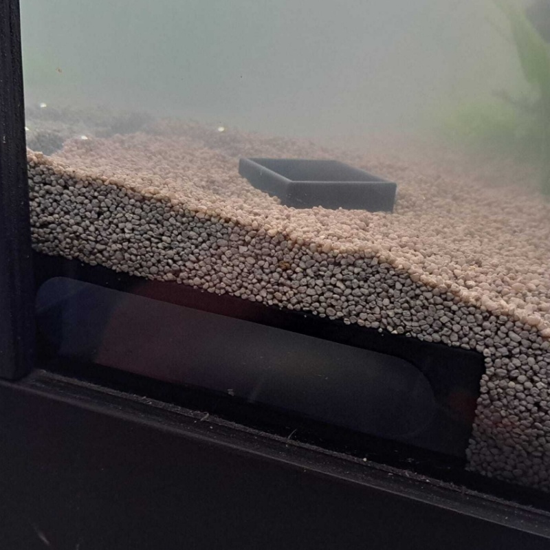 Aquarium Fish Paradise - 半円形水槽コーナー魚とエビの洞窟水生生物の楽園水槽セット装飾
