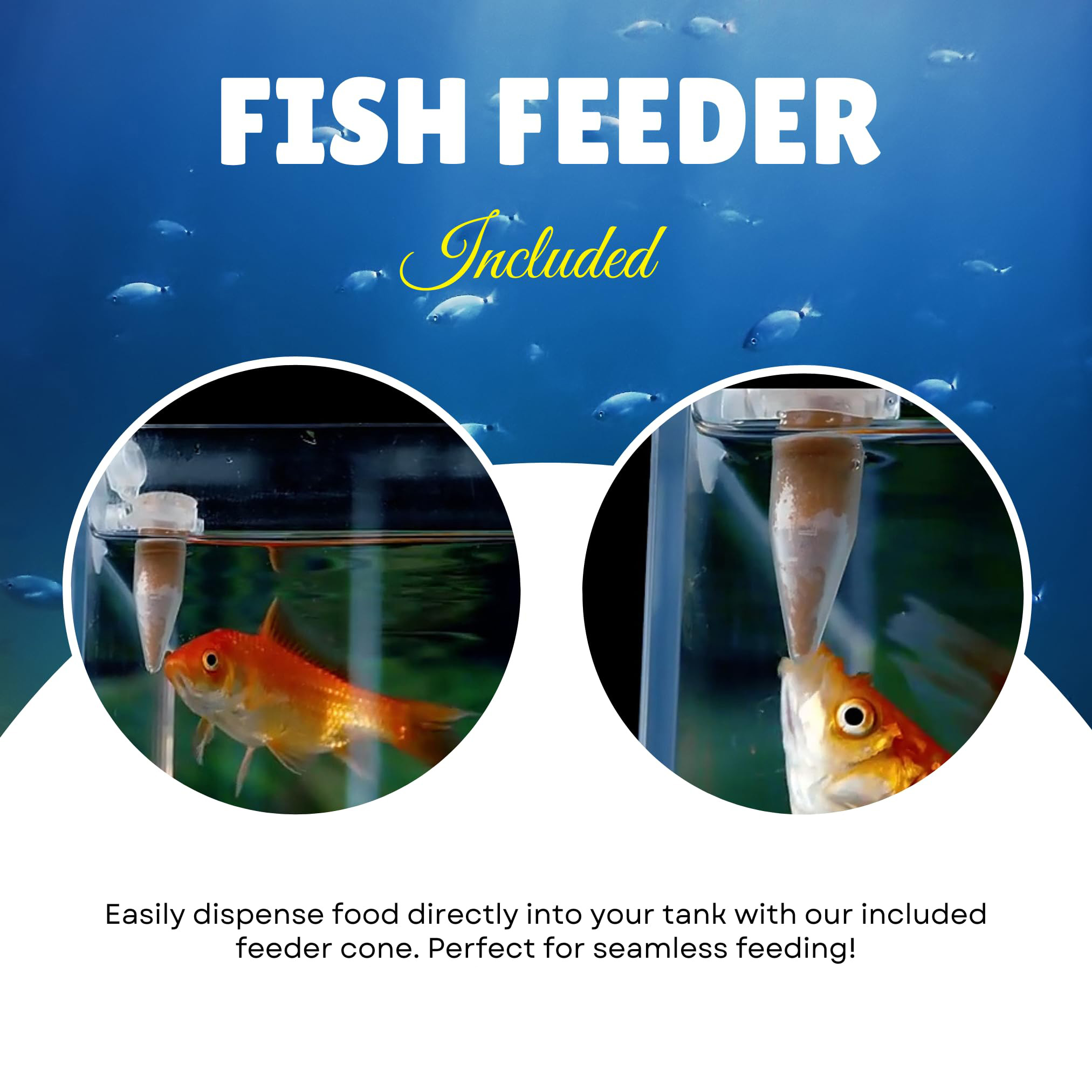 水槽の幼魚用完全ブラインシュリンプエッグ＆フィーダーセット、 - Aquarium Fish Holiday Food のレビューと価格