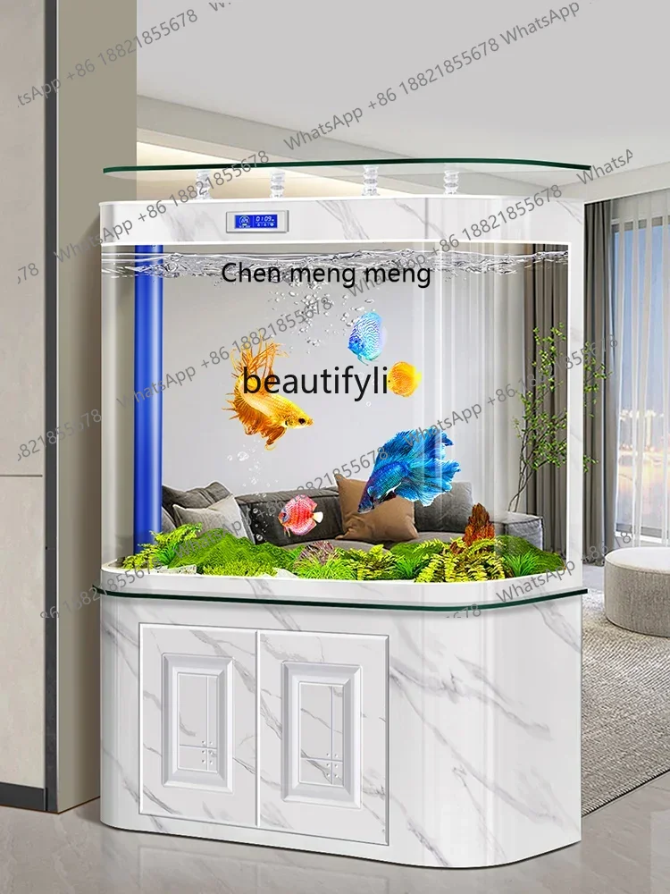 X リビングルーム 大型二重円形壁底ろ過生態水槽 インテリジ - Xchange Aquarium Fish のレビューと価格