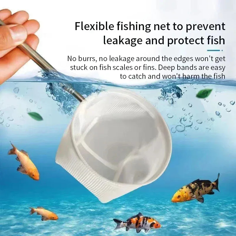 1、2個入りステンレス鋼製釣り用ランディングネット、防錆耐腐 - Aquarium Fishland のレビューと価格