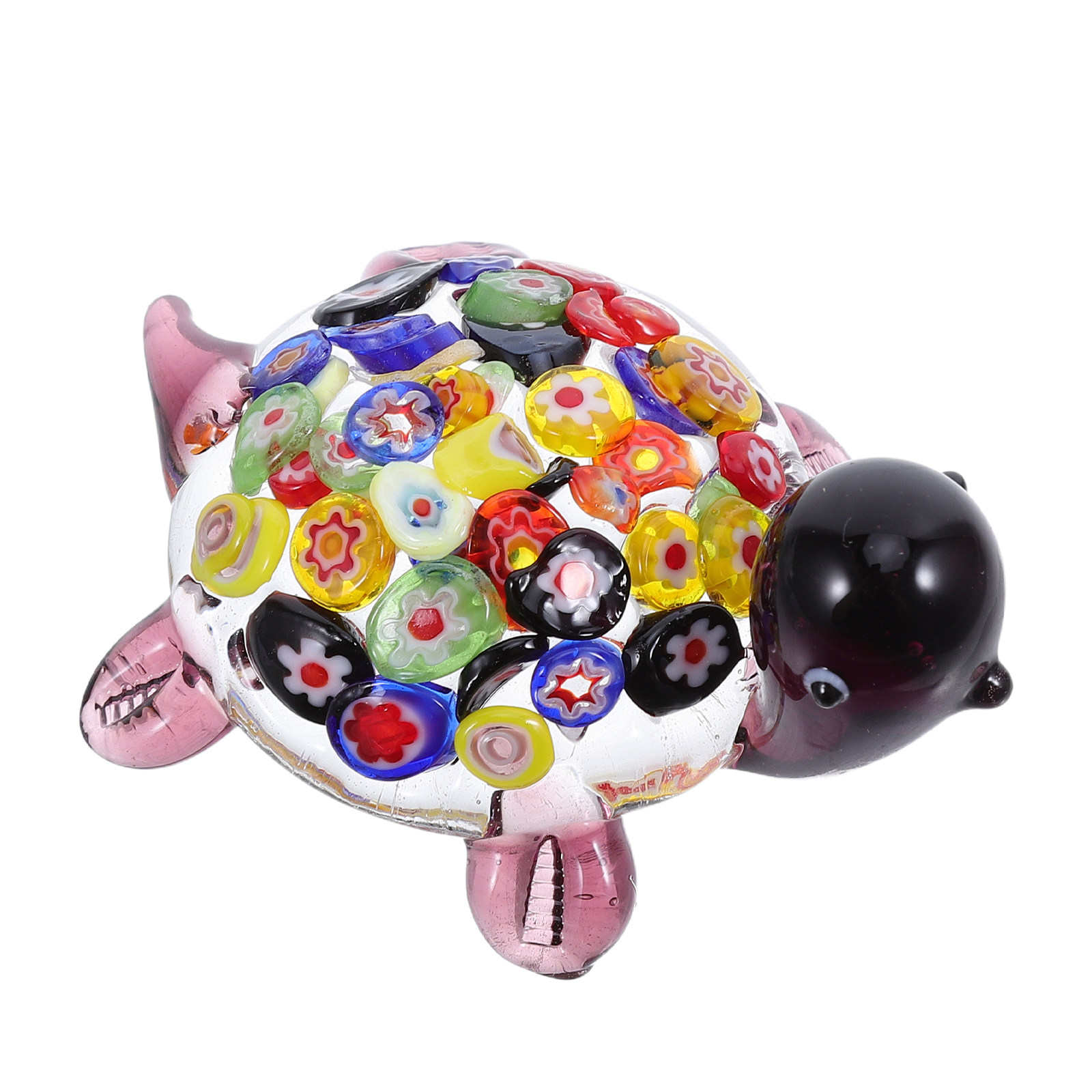 1Pc かわいいガラスカメミニチュア置物日本スタイル漫画海の - Aquarium Fish Japan のレビューと価格