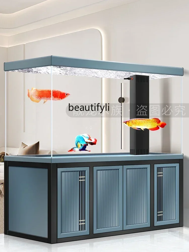 X 新型ライトラグジュアリー龍魚水槽 超白ガラス水槽 大型リ - Xchange Aquarium Fish のレビューと価格
