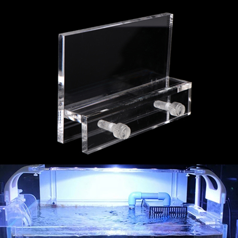アクリル製透明水槽用LEDライトホルダーランプ固定具サポート - Aquarium Fish Elevator のレビューと価格