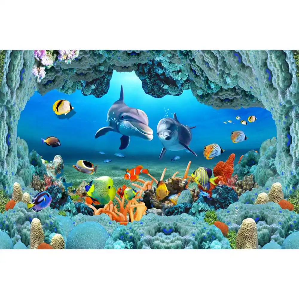 水中世界海底背景 海洋海底 魚 サンゴ 青い水 太陽光 水族 - Aquarium Fish Of The World のレビューと価格