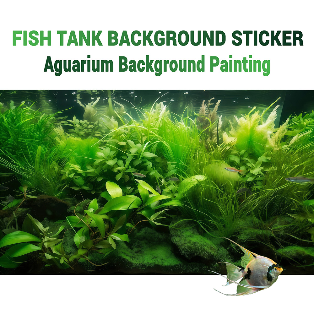 水草パラダイス、水槽背景画、水槽ステッカー、爬虫類水槽ステッ - Aquarium Fish Paradise のレビューと価格