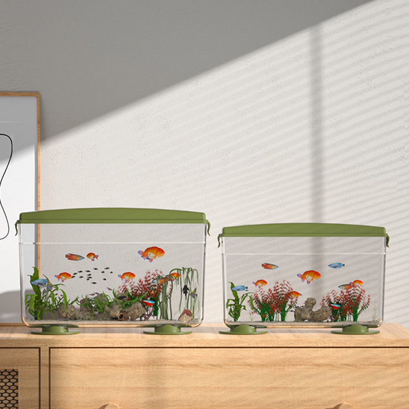 小型魚エビカメ水槽ペット水槽エビカバー昆虫専用容器ミニポータ - Aquarium Fish In Bowl のレビューと価格