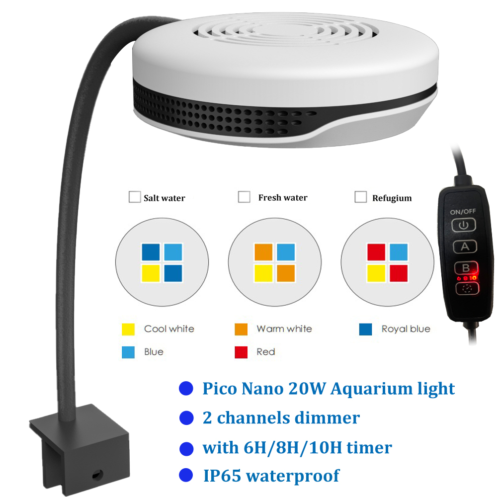 Spectra-SP20 nano-植物栽培用の園芸照明,淡 - Refugium Light Nano のレビューと価格