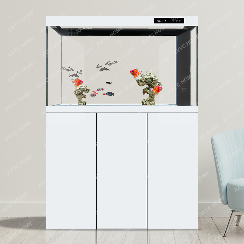 X-S 新型スマート水換え不要水槽 超透明ガラス水槽 床置き - Xchange Aquarium Fish のレビューと価格