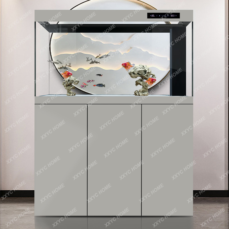 X-S 新型スマート水換え不要水槽 超透明ガラス水槽 床置き - Xchange Aquarium Fish のレビューと価格