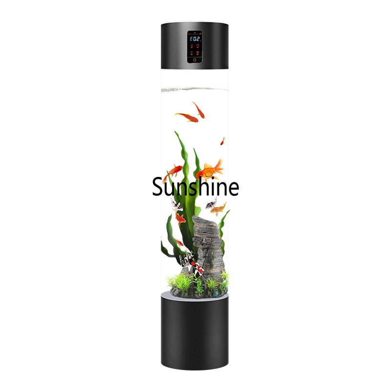 無水インテリジェントリモコン式ワイヤレス水槽、静音酸素供給水 - Aquarium Fishland のレビューと価格